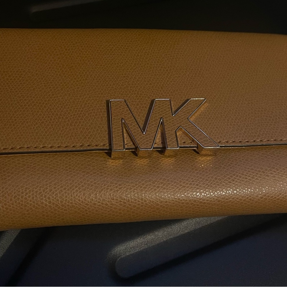 Michael Kors Camel Leather Wallet